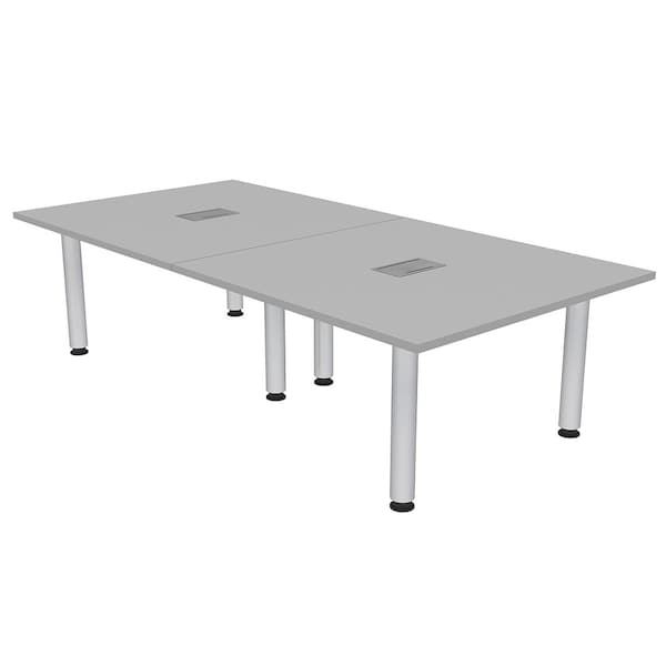 Skutchi Designs 45 in W, 96 in L, 29 in H, Engineered Wood Top, Grey H-REC-4893-PT-01-EL - main